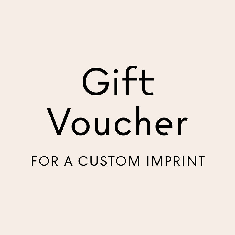 Gift Voucher for Custom imprint