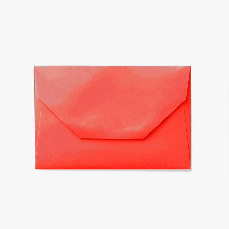 Notecard Set: Red with Gold edges