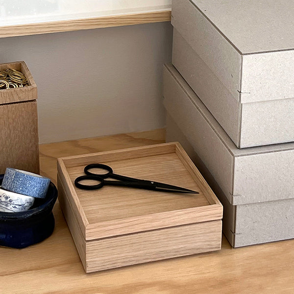 Modular Oak Desk Box