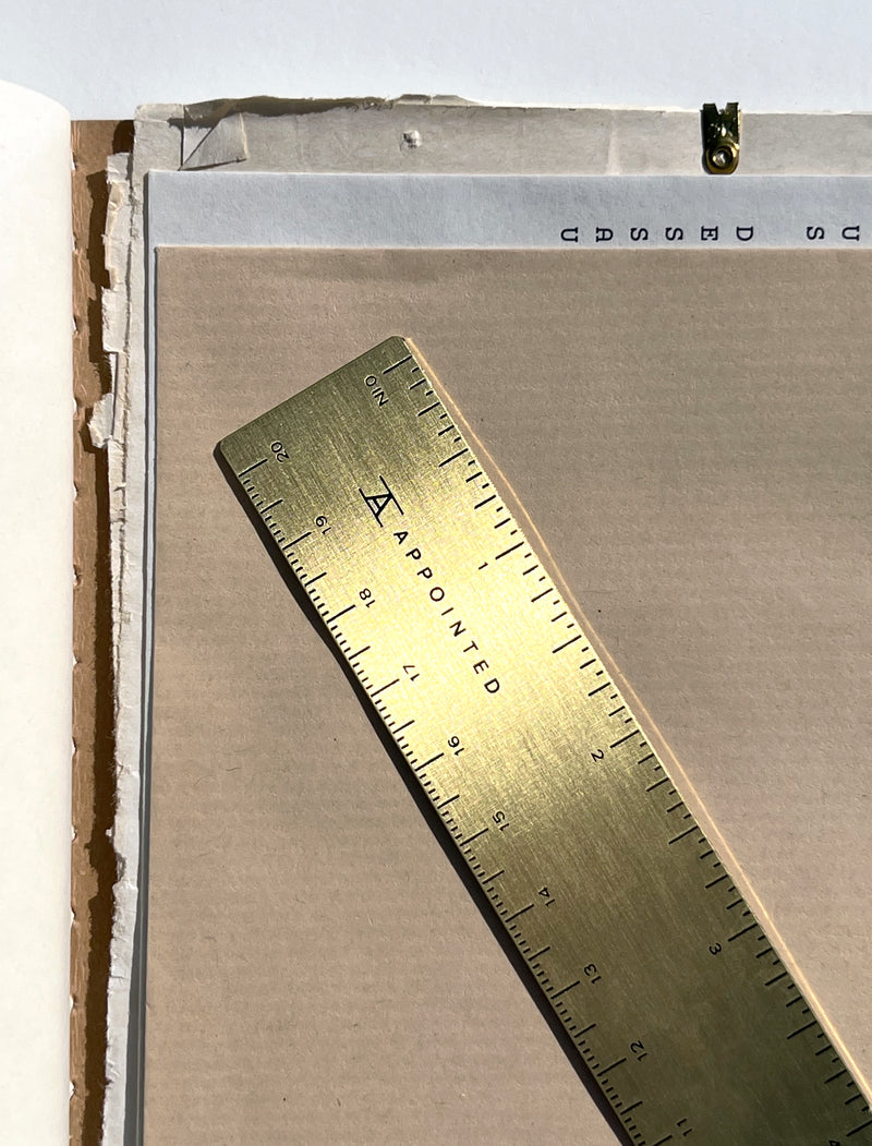 Vintage Brass Drafting Ruler and Machinest Pocket Ruler - tools - by owner  - sale - craigslist