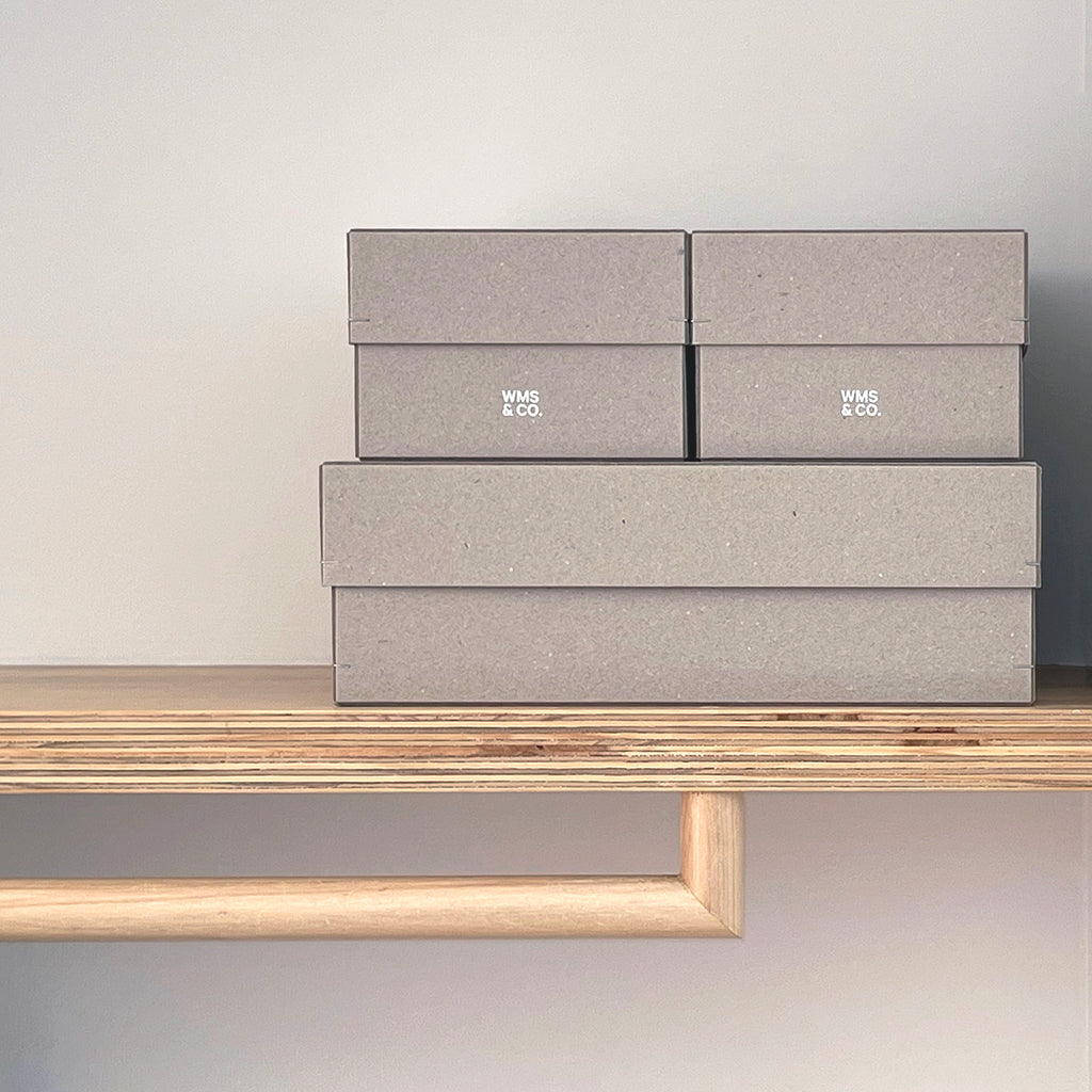 Wms&Co. Brutalist Storage Boxes