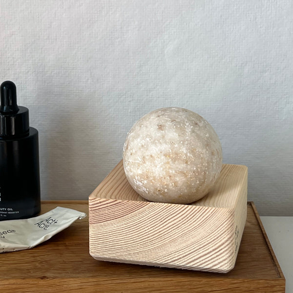 Oatmeal Pine Soap and Soap Dish