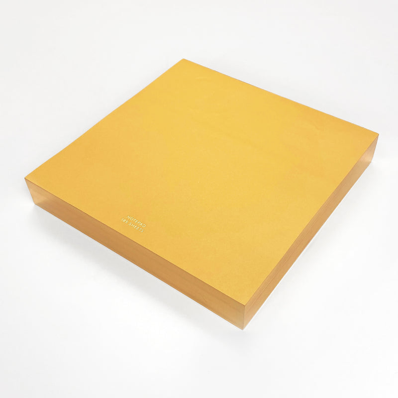 Colorpads: Yellow with gold edging